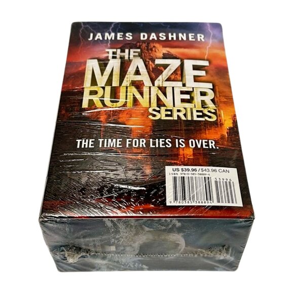 Maze Runner Boxset 4 Volume  Childrens Books PB James Dashner New Sealed - Picture 6 of 8